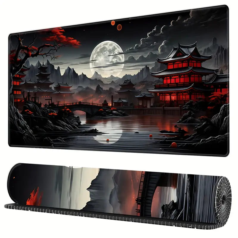 Japanese Riverside Extended Mouse Pad